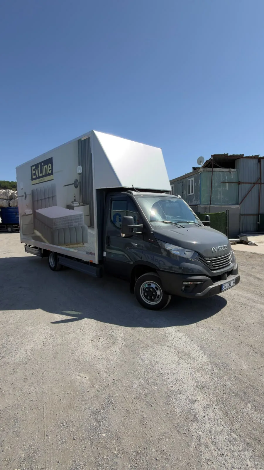 Yükleme Rampalı Kapalı Panel Kasa
